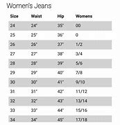 Image result for J Brand Jeans Size Chart