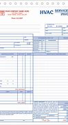 Image result for HVAC Service Invoice Template