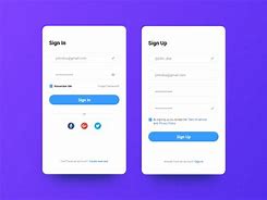 Image result for App Sign Up Layout Example