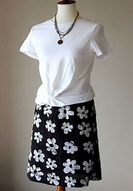 Image result for Elastic Waist Skirt Pattern Free