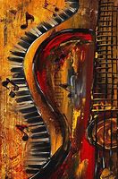 Image result for Music Notes Contemporary Abstract Art