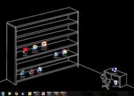 Image result for Creative Desktop Wallpaper Shelves