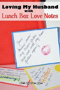 Image result for Lunch Box Notes for Husband