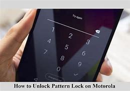 Image result for How to Unlock a Motorola Phone
