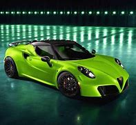 Image result for Alfa Romeo 4C Green