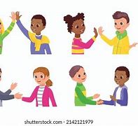 Image result for Cartoon Kids Shaking Hands