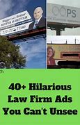 Image result for Funny Lawyer Ads