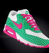 Image result for Pink and Green Nike's