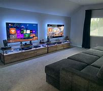 Image result for Gamer Living Room Setup