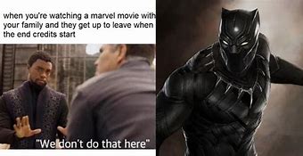 Image result for Black Panther We Don't Do That Here Meme