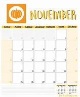Image result for 4X6 Printable November Calendar