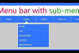 Image result for What Is Menu Bar