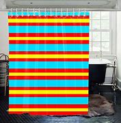 Image result for Horizontal Stripe Curtains