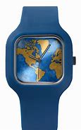 Image result for Casio Silver Watch with World Map