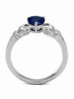 Image result for Sapphire Claddagh Ring
