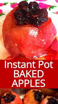 Image result for Instant Pot Baked Apples Recipe