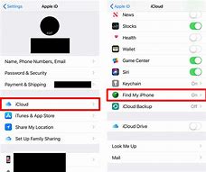 Image result for Locate My iPhone iCloud