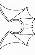 Image result for Bat Wing Outline