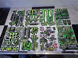 Image result for Monster Energy Dirt Bike Stickers