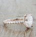 Image result for Oval Diamond Gold Engagement Ring