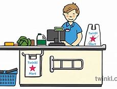 Image result for Cashier Flashcard