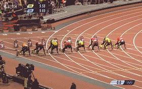 Image result for 200-Meter Runners