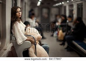 Image result for Sad Subway Girl Aesthetic