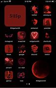 Image result for Dark Red Home Screen
