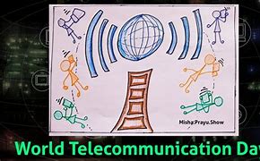 Image result for Drawings for World Telecommunication Day
