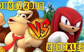 Image result for Donkey Kong Vs. Knuckles
