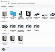 Image result for Win 11 Devices and Printers Icons