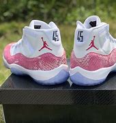 Image result for Air Jordan 11s Pink