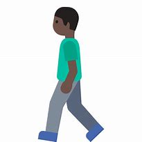 Image result for Man Walking Emoji