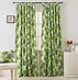 Image result for 94 Inch Curtain Panels Leaf Pattern
