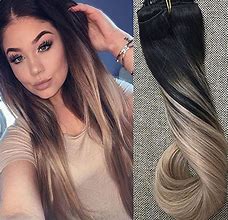 Image result for 30 Inch Hair Extensions Ombre