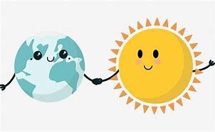 Image result for Sun and Earth Clip Art