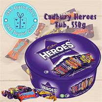 Image result for Cadbury Hero Tub 550G