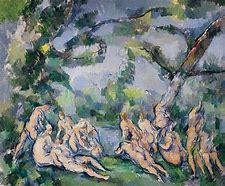 Image result for Cezanne Five Bathers