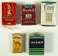 Image result for Vintage Cigarette Packages