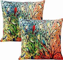 Image result for Throw Pillows for Couch with Birds