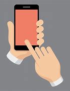 Image result for Cartoon Hand Holding Phone