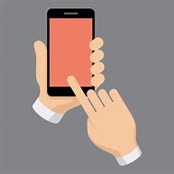Image result for Hand Holding a Flip Phone