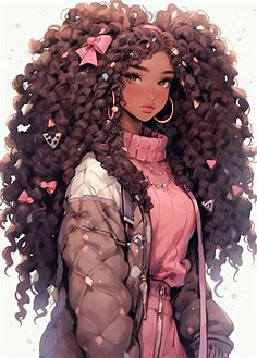 © 2023 Cocorita. All rights reserved em 2023 | Desenho de mulher negra, Desenhando roupas de anime, Personagens bonitos