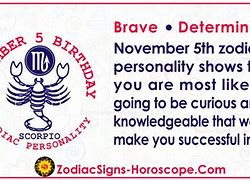 Image result for November 5 Zodiac Sign