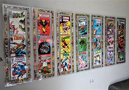 Image result for Comic Book Wall Display