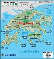 Image result for Hong Kong Map in Chinese