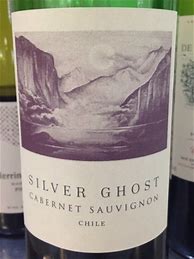 Image result for Silver Ghost Cabernet Sauvignon Chile
