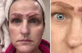 Image result for Bad Eyebrow Tattoos