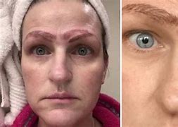 Image result for Bad Eyebrow Tattoos
