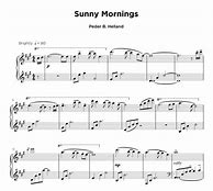 Image result for Franz Gordon Sheet Music Sunny Morning